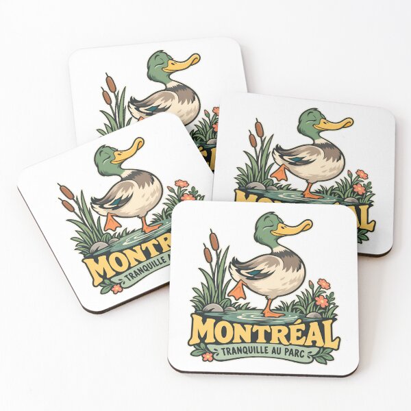 Item preview, Montreal Tranquille au Parc Happy Duck designed and sold by Fenay Designs.
