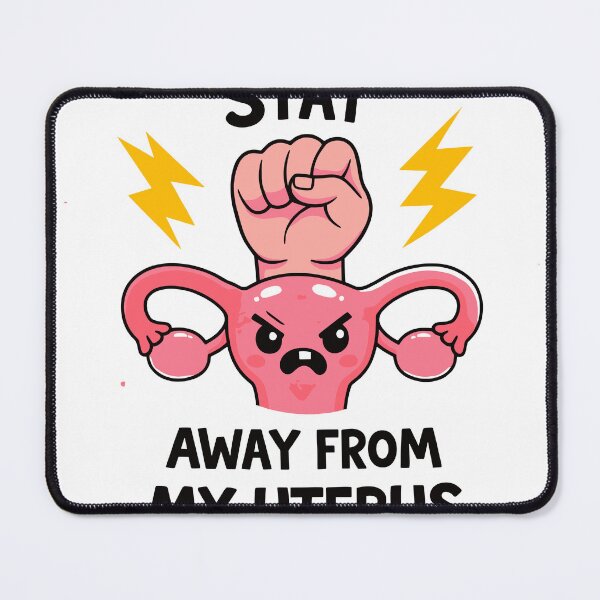 Item preview, Stay Away From My Uterus Feminism Poster designed and sold by Matinez Pink.