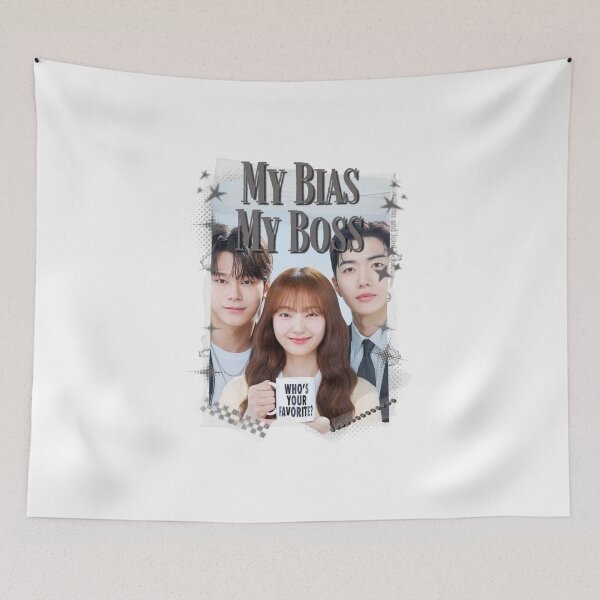 Item preview, My Bias My Bosss Kang Hoon Kim Hye-jun Cha Woo-min Shin Yu-na Kdrama Korean Drama Collage Art Fan  designed and sold by AJUNICE STUDIO.