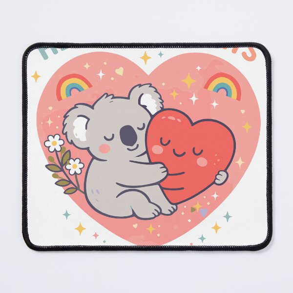 Item preview, Healing Hearts Koala Hug Poster designed and sold by Matinez Pink.