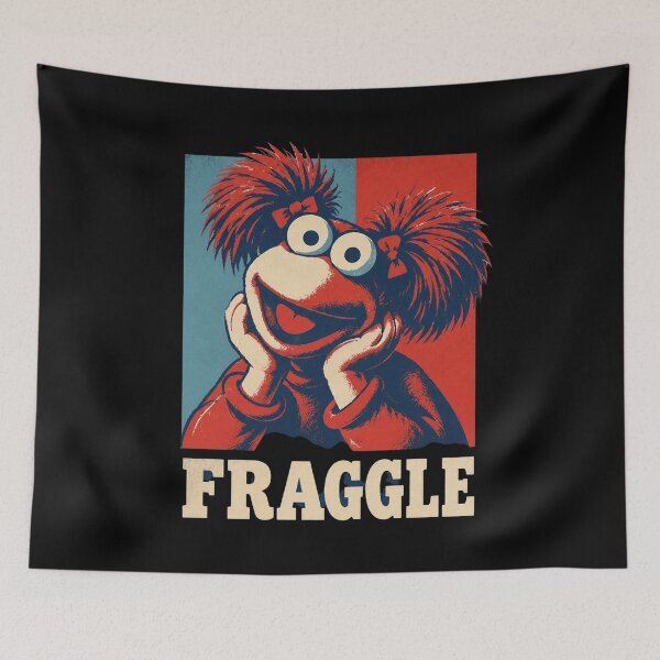 Item preview, Red Fraggle Retro Pop designed and sold by Juanitafont86.