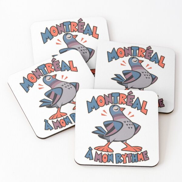 Item preview, Montreal A Mon Rythme Strutting Pigeon designed and sold by Fenay Designs.