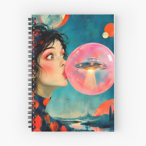 Item preview, Unexpected Alien Bubblegum  designed and sold by UrbanTempleArt.