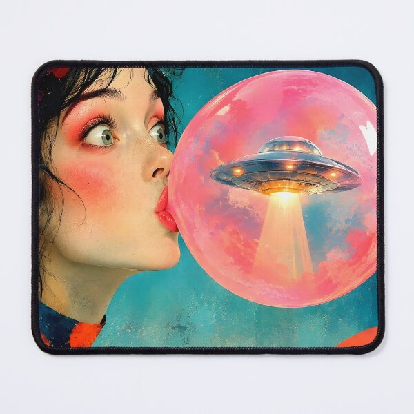 Item preview, Unexpected Alien Bubblegum designed and sold by UrbanTempleArt.