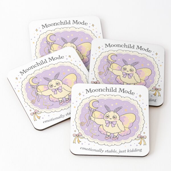 Item preview, Moonchild Mode Moth Fairy Poster designed and sold by Matinez Pink.