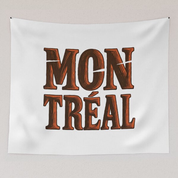 Item preview, Montreal Rustic Woodcut Copper Lettering designed and sold by Fenay Designs.