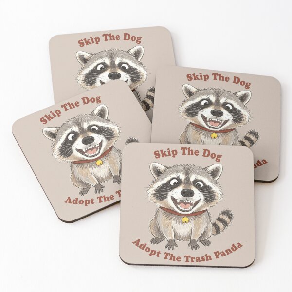 Item preview, Adopt The Trash Panda Raccoon designed and sold by Moody Critters.
