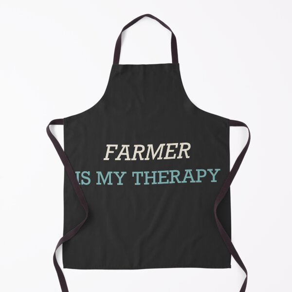 Item preview, Farmer Is My Therapy - Farmer designed and sold by RetroThreadWorks.