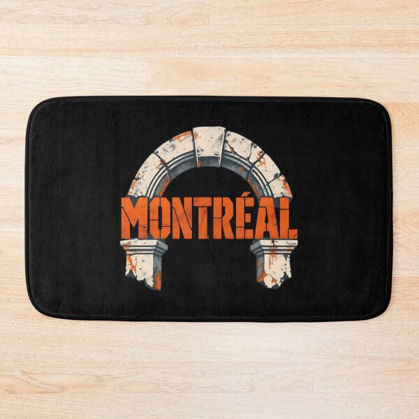 Item preview, Montreal Weathered Stone Arch Orange Letters designed and sold by Fenay Designs.