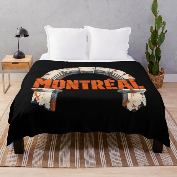 Item preview, Montreal Weathered Stone Arch Orange Letters designed and sold by Fenay Designs.