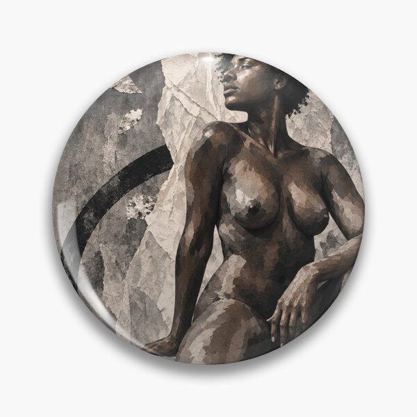 Item preview, Sculpted Silence | Black Woman Fine Art designed and sold by TedKentPhoto.