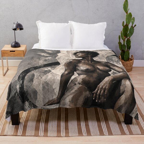 Item preview, Sculpted Silence | Black Woman Fine Art designed and sold by TedKentPhoto.