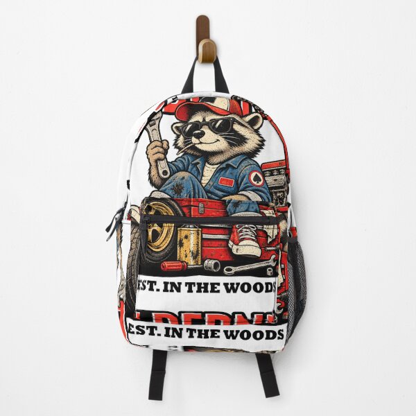 Item preview, Wilderness Fix-It Club Raccoon Mechanic designed and sold by wibawawork.
