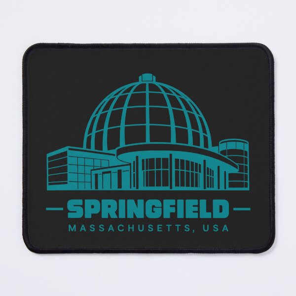Item preview, Springfield Massachusetts USA Line Art Landmark Poster designed and sold by CMYKStudio.