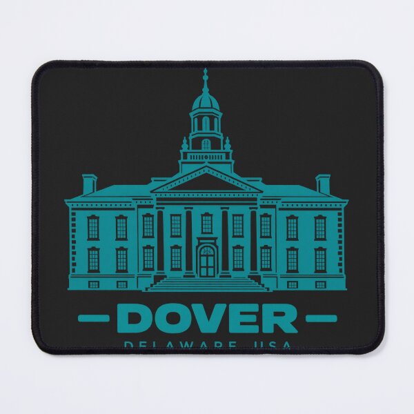 Artikelvorschau, Dover Delaware USA – Wahrzeichen-Poster (Linienzeichnung) entworfen und verkauft von CMYKStudio.