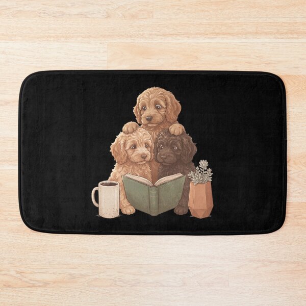 Artikelvorschau, Vintage Cockapoo Lesebuch – Lustiges Buch für Hundeliebhaber entworfen und verkauft von dian-rody-crest.