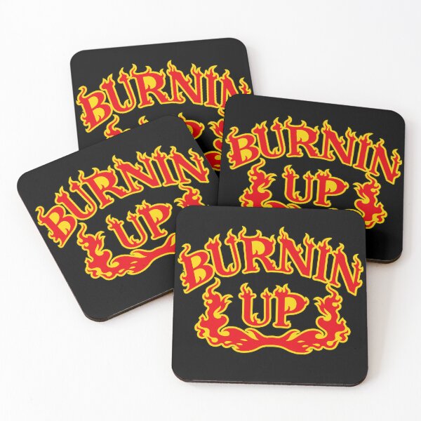Item preview, Burnin Up Red and Gold Flame Lettering designed and sold by haitrieuic96.