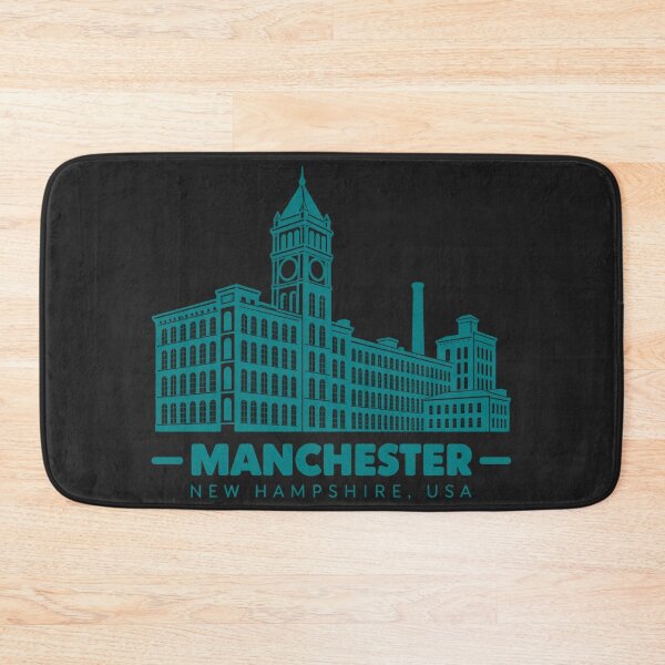 Item preview, Manchester New Hampshire USA Line Art Landmark Poster designed and sold by CMYKStudio.