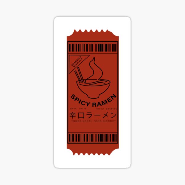 Destiny 2 - Ramen Coupon Sticker