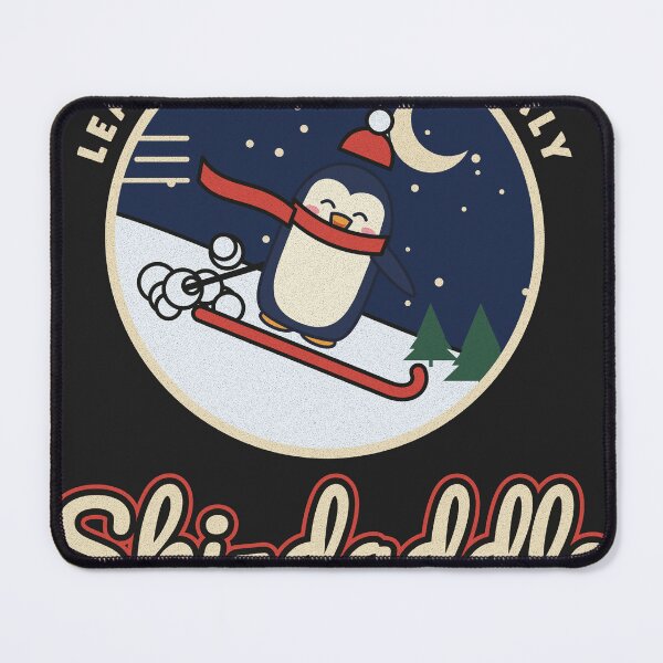 Item preview, Ski-daddle Funny Skiing Penguin designed and sold by somebasic.