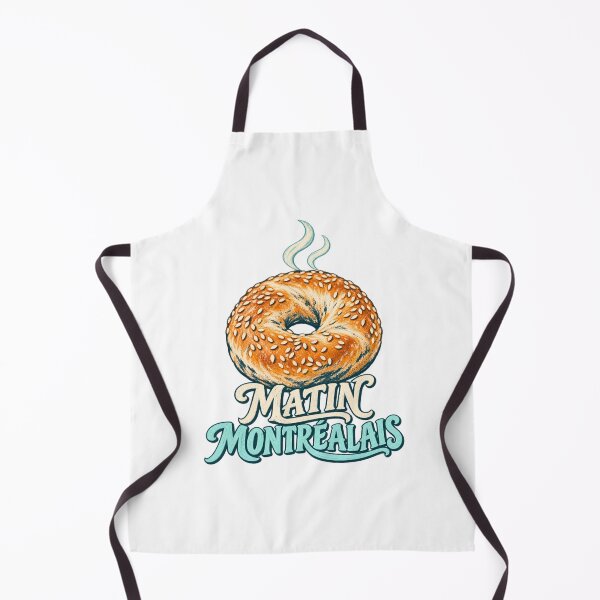 Item preview, Montreal Morning Steaming Sesame Bagel designed and sold by Fenay Designs.