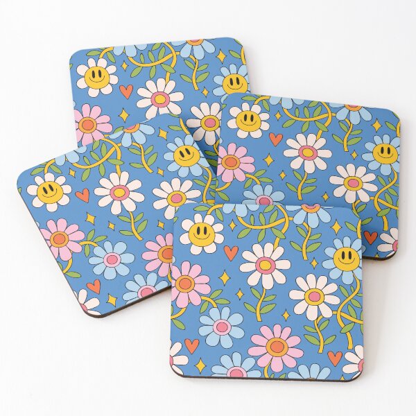 Item preview, Smiley Face Flowers designed and sold by ViaARTfactory.
