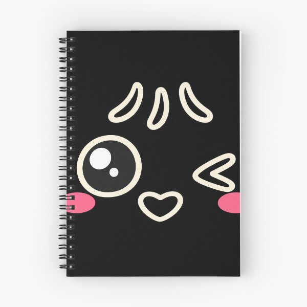 Item preview, Cute Winking Face with Pink Cheeks designed and sold by haitrieuic96.