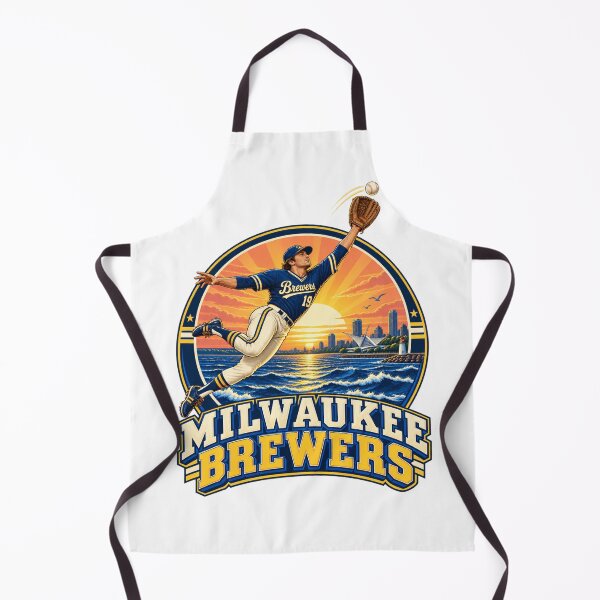 Item preview, Milwaukee Brewers Lakefront Sunset Diving Catch designed and sold by Dresut.
