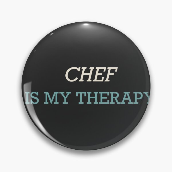 Item preview, Chef Is My Therapy - Chef designed and sold by RetroThreadWorks.