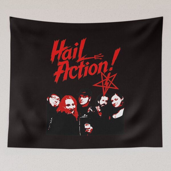 Item preview, Hail Action Band Photo Pentagram Gothic designed and sold by Millle-Feuye.