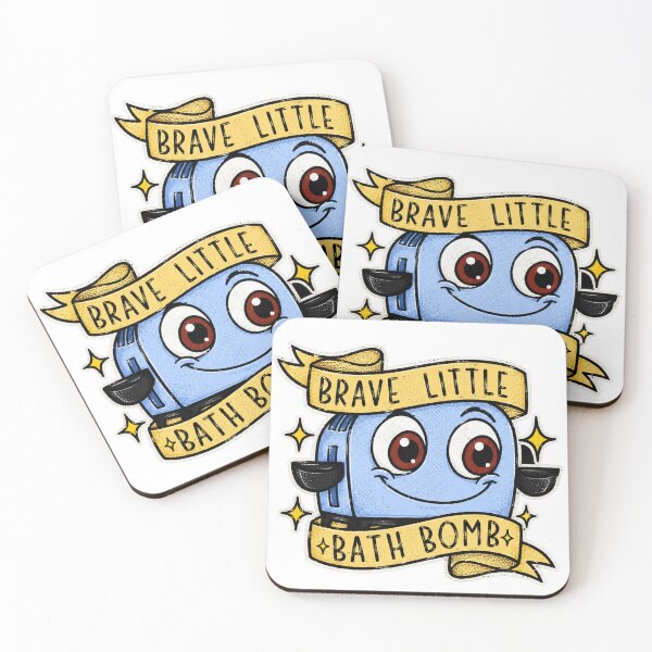 Item preview, Brave Little Bath Bomb Funny Toaster Dark Humor Graphic designed and sold by GardnerOConner.
