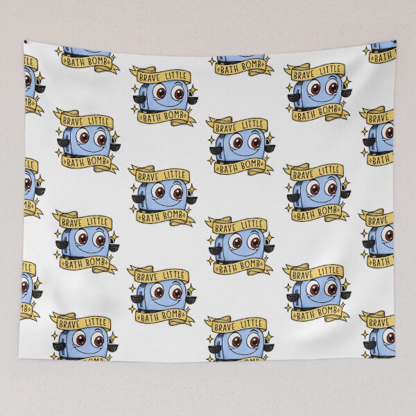 Item preview, Brave Little Bath Bomb Funny Toaster Dark Humor Graphic designed and sold by GardnerOConner.