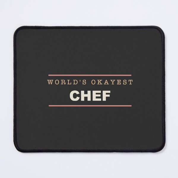 Item preview, World's Okayest Chef - Chef designed and sold by RetroThreadWorks.