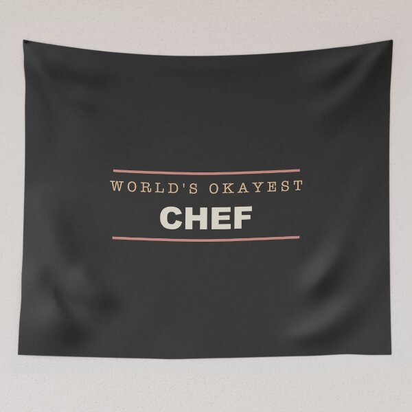 Item preview, World's Okayest Chef - Chef designed and sold by RetroThreadWorks.