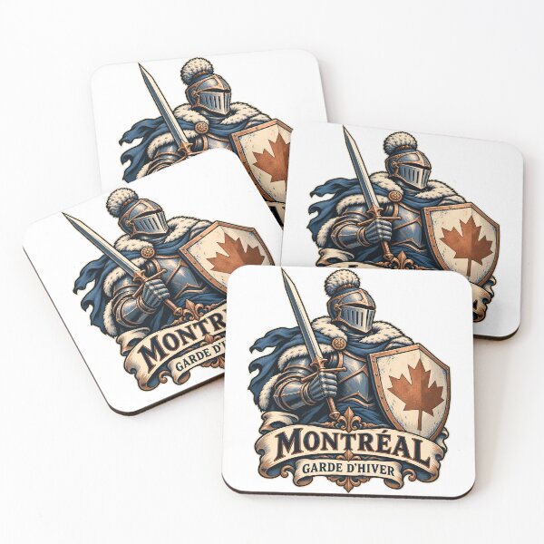 Item preview, Montreal Winter Guard Knight Maple Shield designed and sold by Fenay Designs.