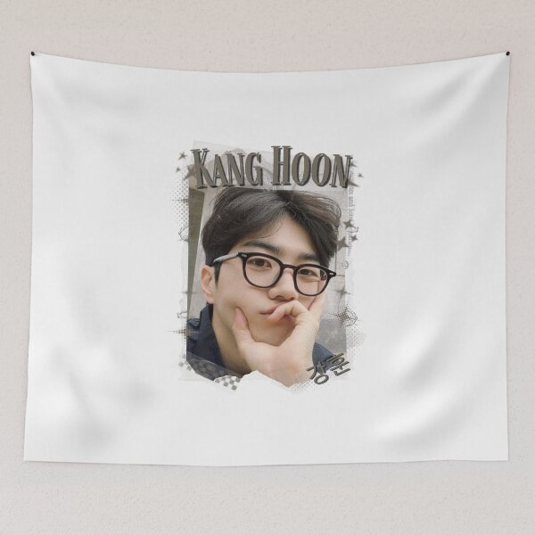 Item preview, Kang Hoon 강훈 Korean Actor Kdrama Korean Drama Collage Art Fan KPop Collage designed and sold by AJUNICE STUDIO.