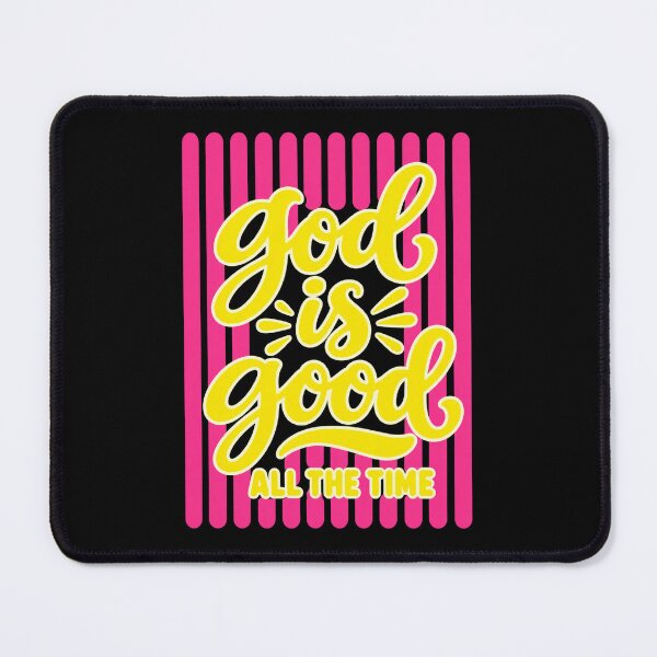 Item preview, God Is Good All the Time Pink Stripe Faith designed and sold by haitrieuic96.