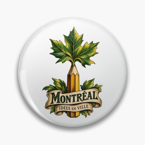 Item preview, Montreal Idees en Ville Maple Pencil designed and sold by Fenay Designs.