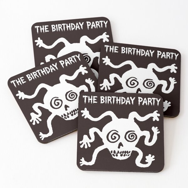 Item preview, The Birthday Party Skull Art designed and sold by AXA-Walahada.