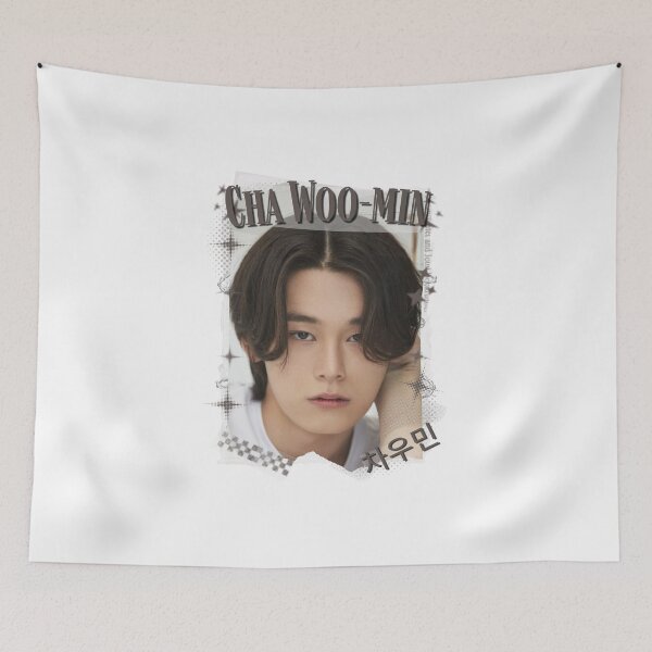 Item preview, Cha Woo Min 차우민 Kim Min Woo Korean Actor Kdrama Korean Drama Collage Art Fan KPop Collage designed and sold by AJUNICE STUDIO.