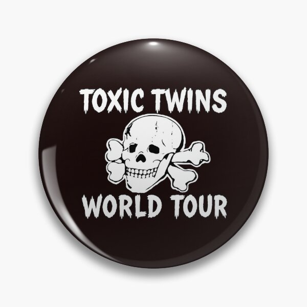 Artikelvorschau, Toxic Twins Welttournee Schädel entworfen und verkauft von AXA-Walahada.