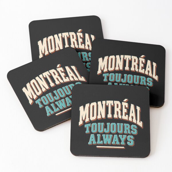 Item preview, Montreal Toujours Always Vintage Collegiate Letters designed and sold by Fenay Designs.