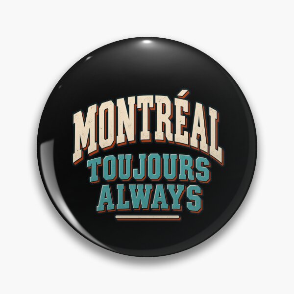 Item preview, Montreal Toujours Always Vintage Collegiate Letters designed and sold by Fenay Designs.