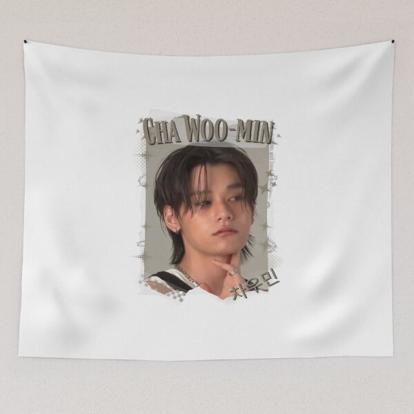 Item preview, Cha Woo Min 차우민 Kim Min Woo Korean Actor Kdrama Korean Drama Collage Art Fan KPop Collage designed and sold by AJUNICE STUDIO.