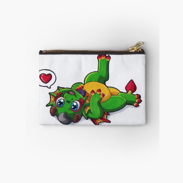 Item preview, Cute Green Creature With Red Wings designed and sold by xrpmartin7818.