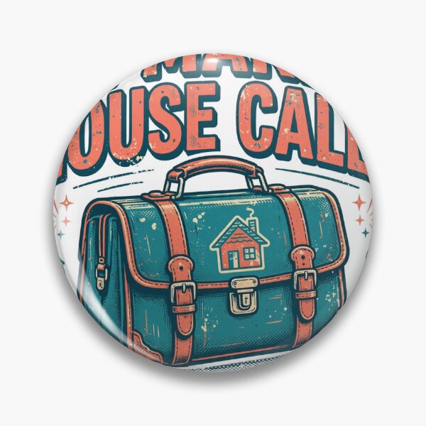 Item preview, I Make House Calls Shirt – Funny Retro Realtor Doctor Bag Tee designed and sold by Koning7.