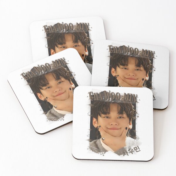 Item preview, Cha Woo Min 차우민 Kim Min Woo Korean Actor Kdrama Korean Drama Collage Art Fan KPop Collage designed and sold by AJUNICE STUDIO.