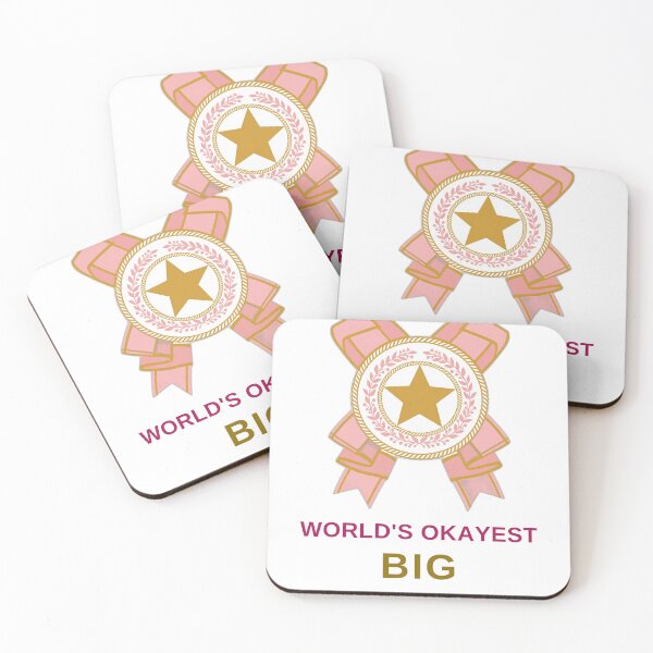 Aperçu de l'œuvre World's Okayest Big Sorority Star Award Funny Big Little Reveal Gift créée et vendue par nicoledesign.