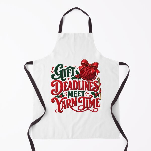 Item preview, Gift Deadlines Meet Yarn Time designed and sold by epic-phrases.