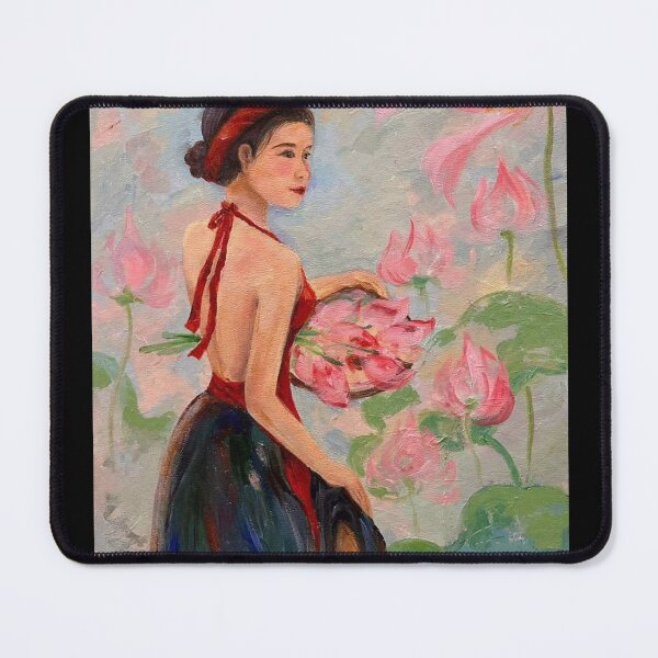 Item preview, A Woman Among The Blossoms designed and sold by Misalayereka.